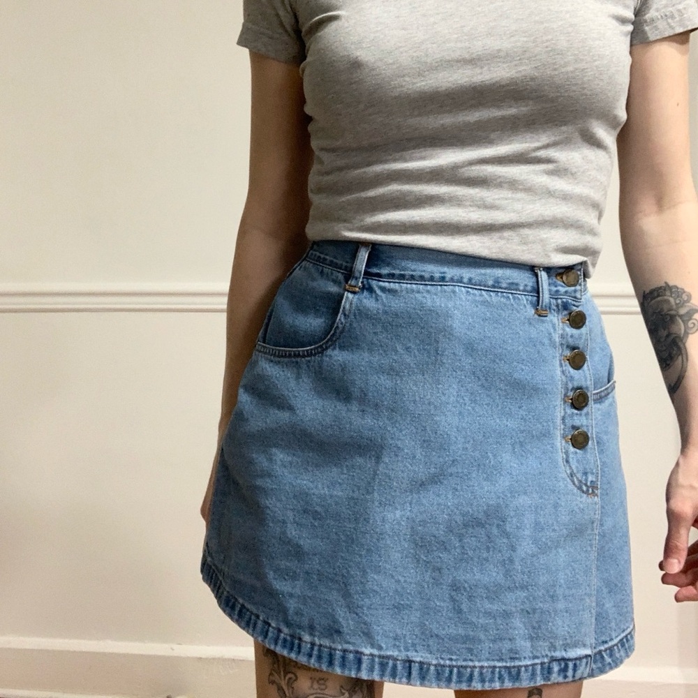 VTG Atlas & Co Button Fly Skort
